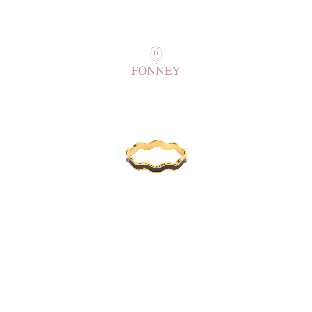 RN-04Fonney  แหวน สแตนเลสแท้ไม่ลอกไม่ดำ