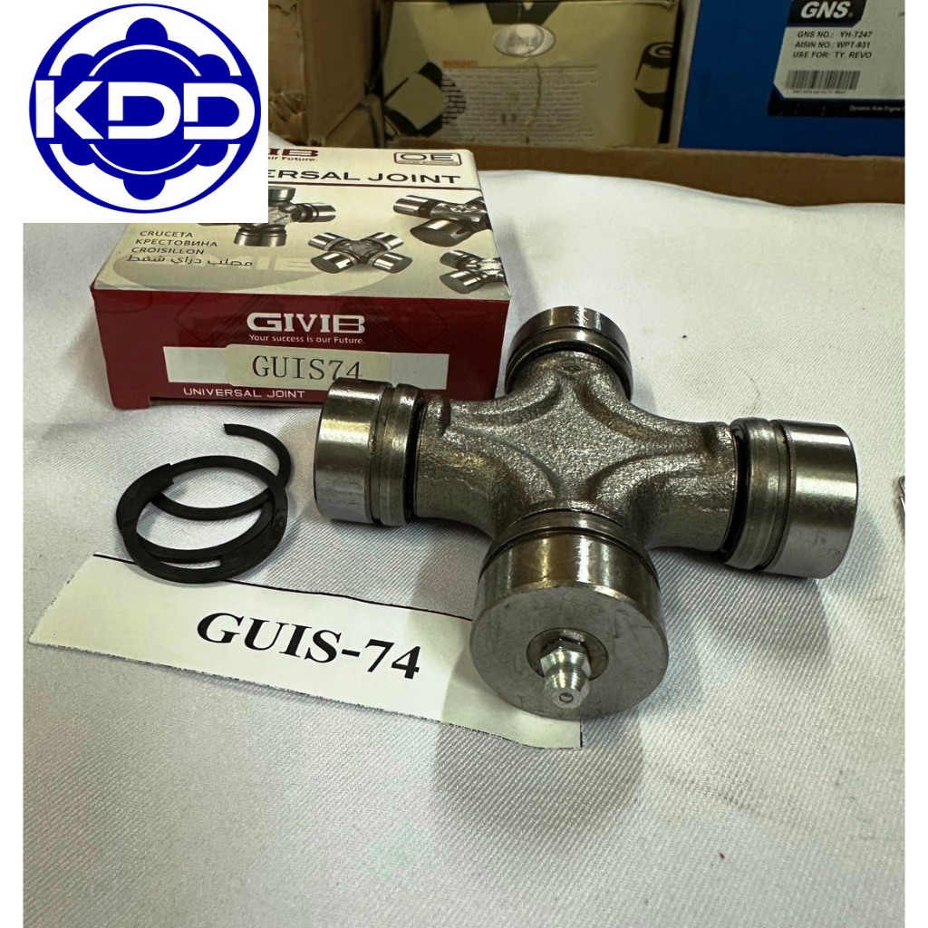 ยอยกากบาท ยอย  กากบาทลูกปืน ยอยเพลากลาง  GIVIB GUIS-74 ใช้สำหรับ ISUZU D-MAX COMMONRAIL D-MAX 4WD อีซูซุ ดีแมกซ์ 4WD