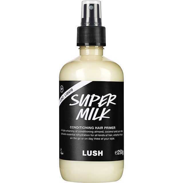 (พร้อมส่ง/ของแท้) LUSH SUPER MILK CONDITIONING SPRAY 250g สเปรย์ผมแห้ง ครีมนวดผม