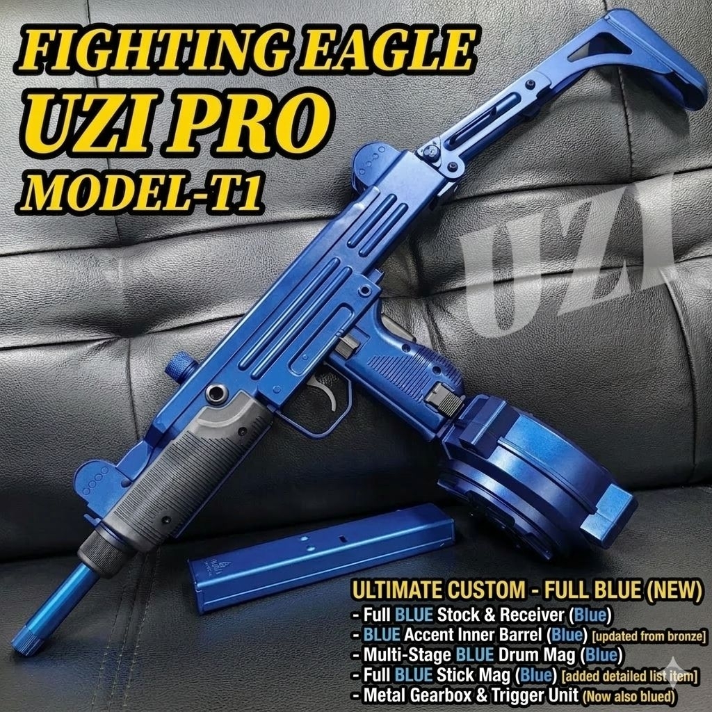 ของเล่นสำหรับเด็กผู้ชาย ลูกน้ำ 7mm. MP2A1 สีดำ