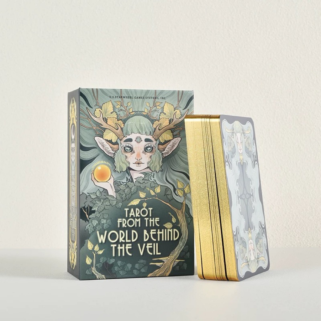 [ พรีออเดอร์ ] 🌷 Tarot from the world behind the veil ไพ่ทาโร่ต์นำเข้าของแท้ ไพ่ลิขสิทธิ์แท้ 💗
