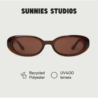 Sunnies Studios Devon (แว่นกันแดดแฟชั่นทรงกลม สำหรับยูนิเซ็ก…