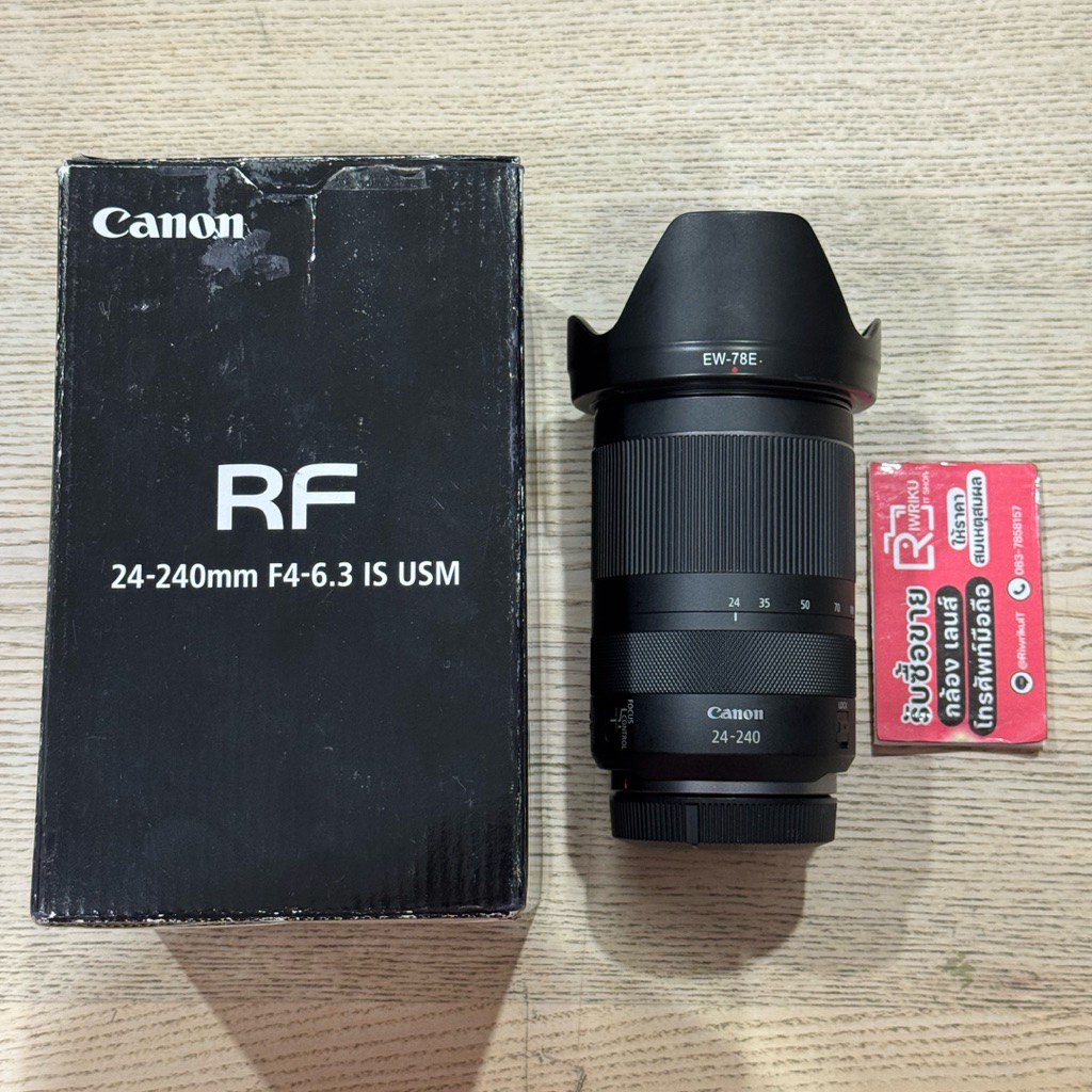 Canon RF 24-240 F4-6.3 IS USM (Secondhand) สภาพดี