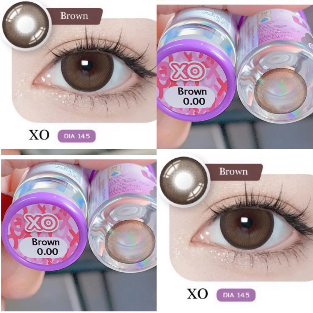 คอนแทคเลนส์ Luloolens xo ตาโต 14.5