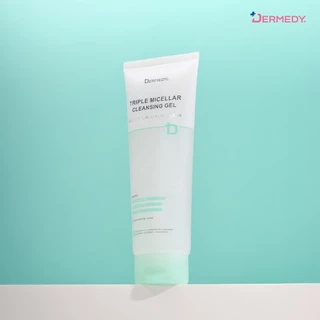 DERMEDY Triple Micellar Cleansing Gel ดอร์มีดี ทริปเปิล ไมเซลลาร์ คลีนซิ่ง เจล 200 g. (Niacinamide White/Salicylic Acid)