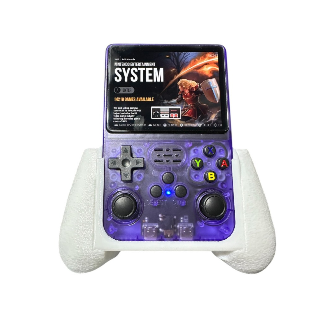 Grip อุปกรณ์เสริม เครื่องเล่นเกมส์ R36S จับได้ถนัดมือ เล่นเกมส์สบาย นิ้วไม่ล๊อค ที่จับกันลื่น