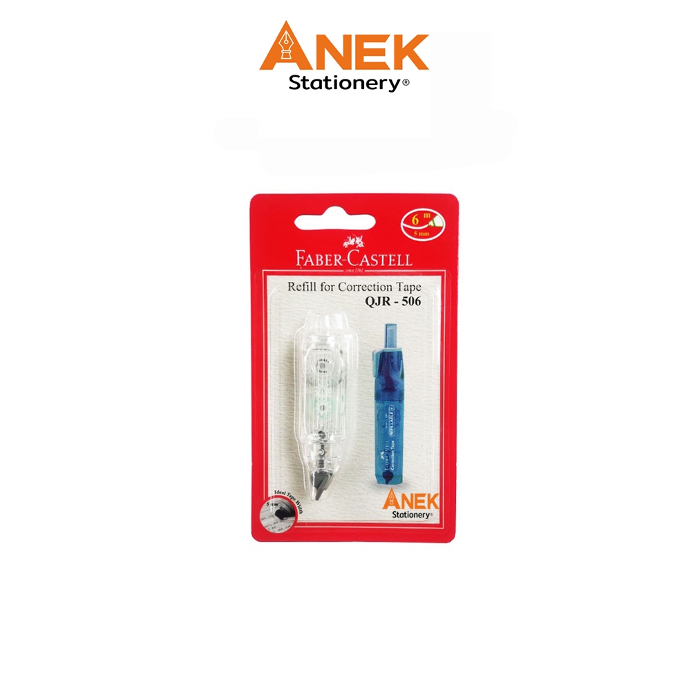 รีฟิวเทปลบคำผิด Faber-Castell เฟเบอร์คาสเทล รุ่น QJR-506 QAR-506