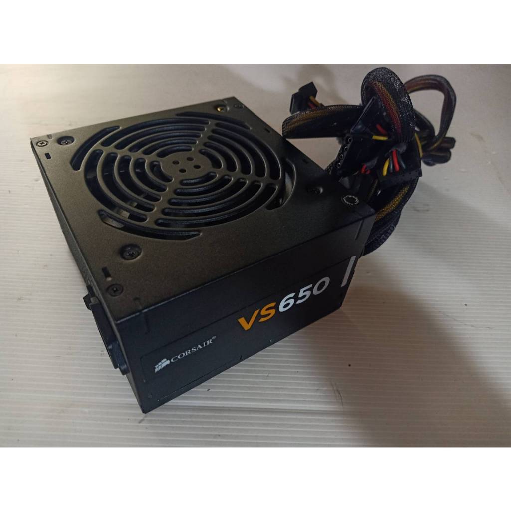 POWER SUPPLY Corsair VS650 (650วัตต์) วัตต์เต็ม 80+ จ่ายไฟนิ่งๆ