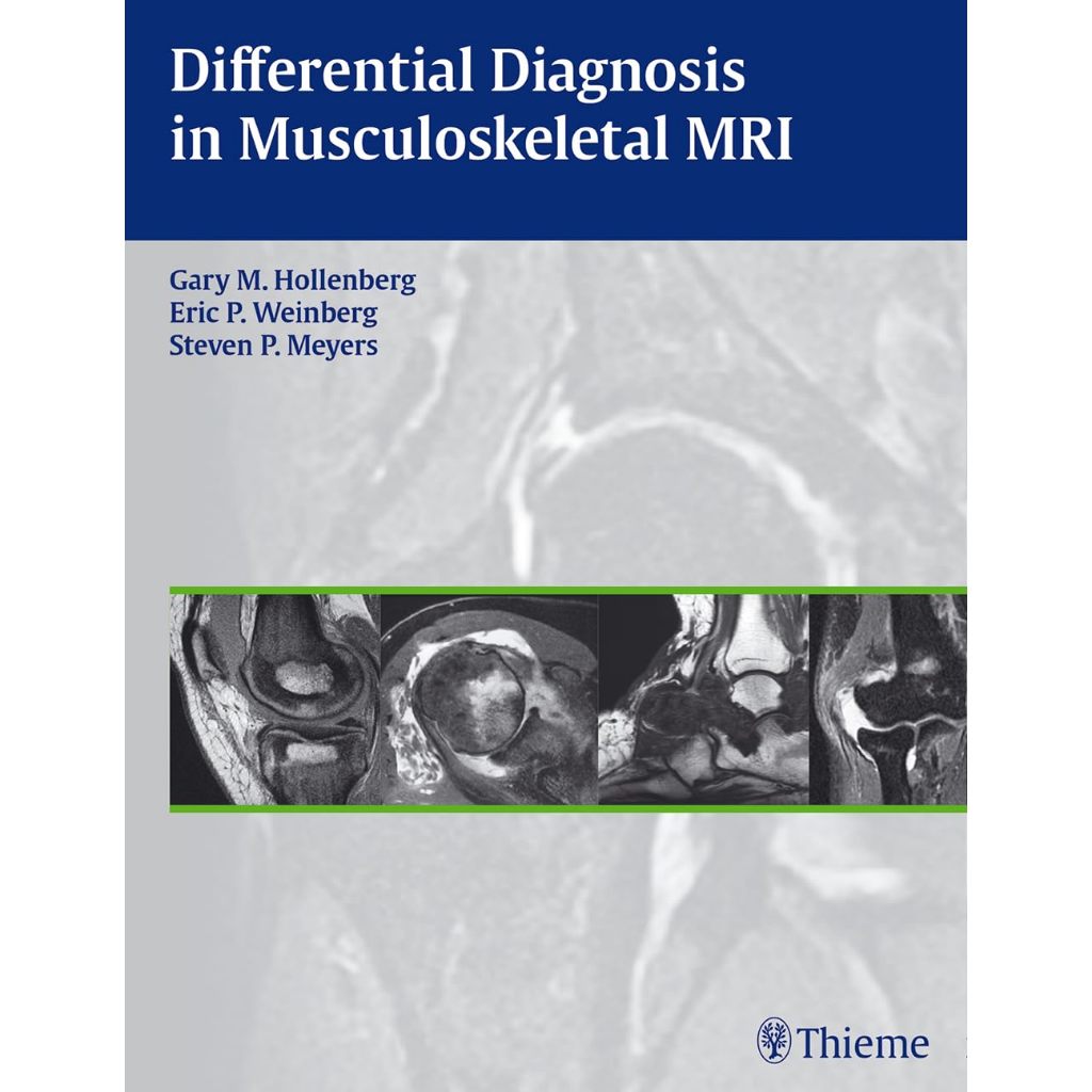 หนังสือ Differential Diagnosis in Musculoskeletal MRI ed 1/2015