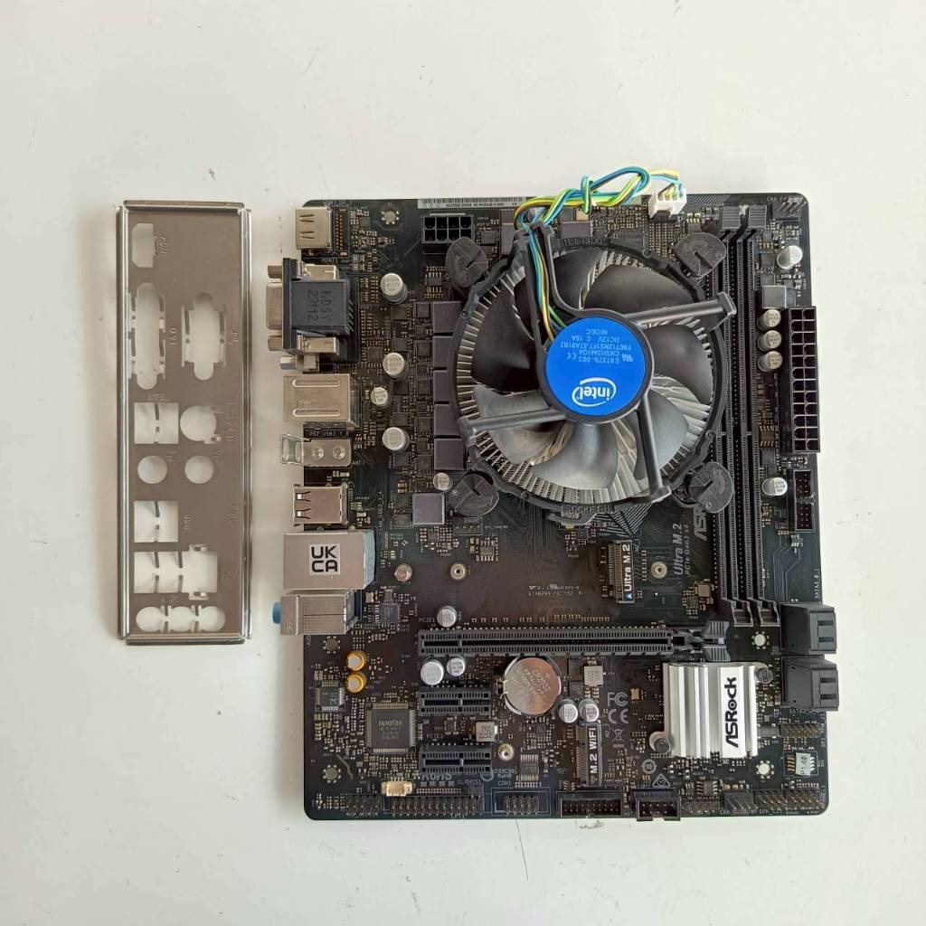 CPU   Core i5  10400  +  M/B  ASROCK  H470M  HDV  (1200)  ประกัน  2  เดือน