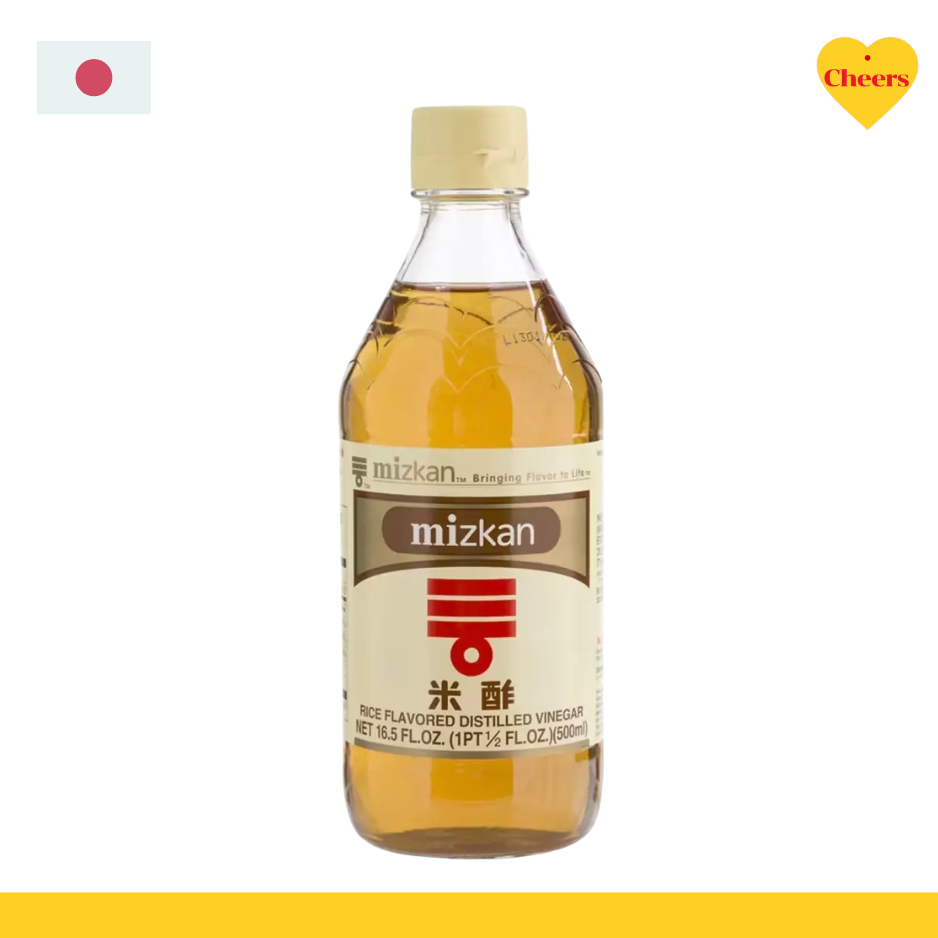 Mizkan Rice Flavored Distilled Vinegar l น้ำส้มสายชูกลั่นจากข้าว มินกัน  500ml.