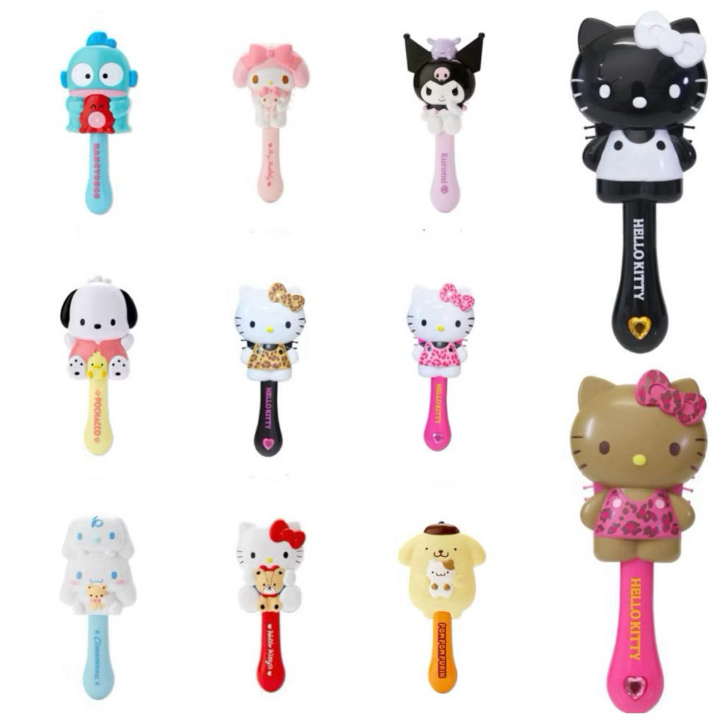🎀หวีแปรง หวี Sanrio ซานริโอ้ จากญี่ปุ่นแท้100%🎀