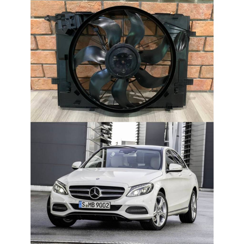 แท้ชุดพัดลมหม้อน้ำ Mercedes-Benz w205 W213  คุณภาพดีตัวอะไหล่รหัส A0999062100