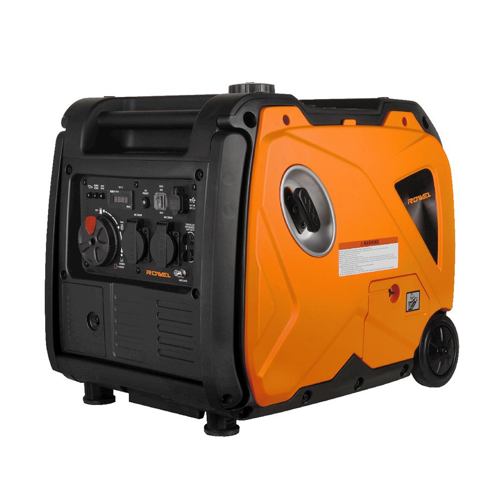 ROWEL เครื่องกำเนิดไฟฟ้าเบนซินระบบอินเวอร์เตอร์ รุ่น RW3500iS 3.5 KW