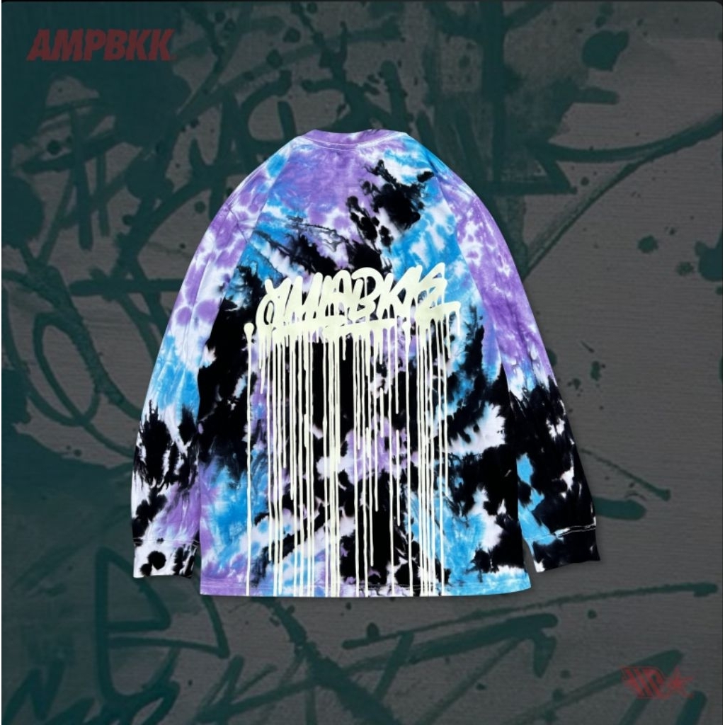 A.M.P. “MOP” Tie-Dyed T-shirt รูปที่ 5