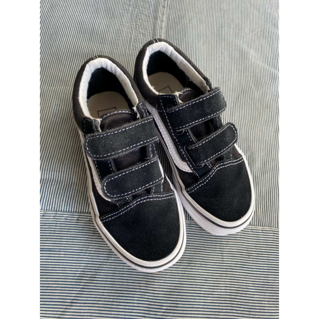 รองเท้าเด็ก Vans old skool v / boy size shoe - ของมือสอง