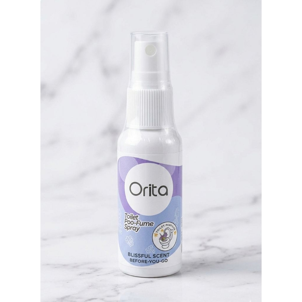 Orita Toilet Poo-Fume Spray รุ่น Blissful Scent ขนาด 30mlสเปรย์ดับกลิ่นห้องน้ำ