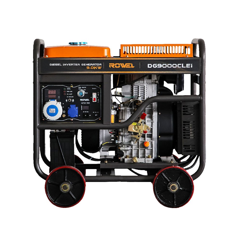 ROWEL เครื่องกำเนิดไฟฟ้าดีเซล ระบบอินเวอร์เตอร์ รุ่น DG9000CLEi 9 KW