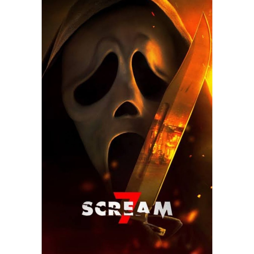 ของสะสมสำหรับเครื่องBlu-ray+DVD ปก+สกรีนแผ่น Scream 7 (2026) หวีดสุดขีด 7