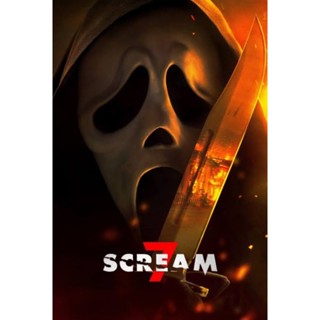 ของสะสมสำหรับเครื่องBlu-ray+DVD ปก+สกรีนแผ่น Scream 7 (2026)…