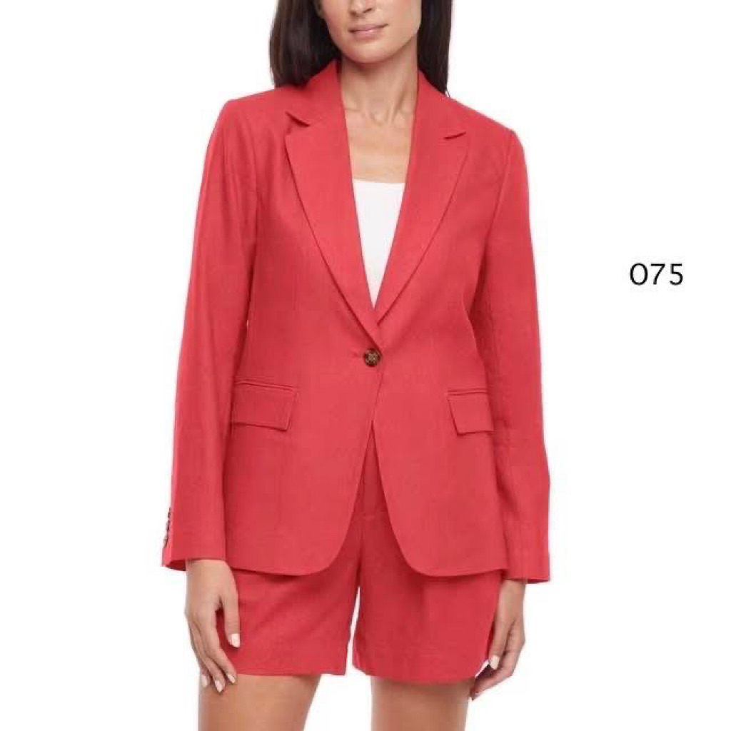 Blazer แบรนด์ EXPRESS ผ้าลินิน ( O75 ) ในช้อปขาย 1,300-. SZ.XS อก36 SZ.S อก38”