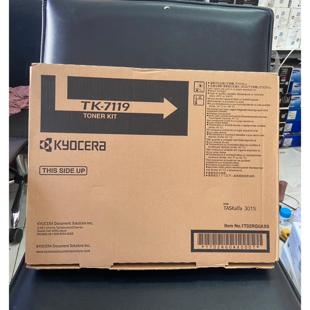 ผงหมึกเครื่องถ่ายเอกสาร TK-7119 ใช้สำหรับ Kyocera Tasklfa 3011i