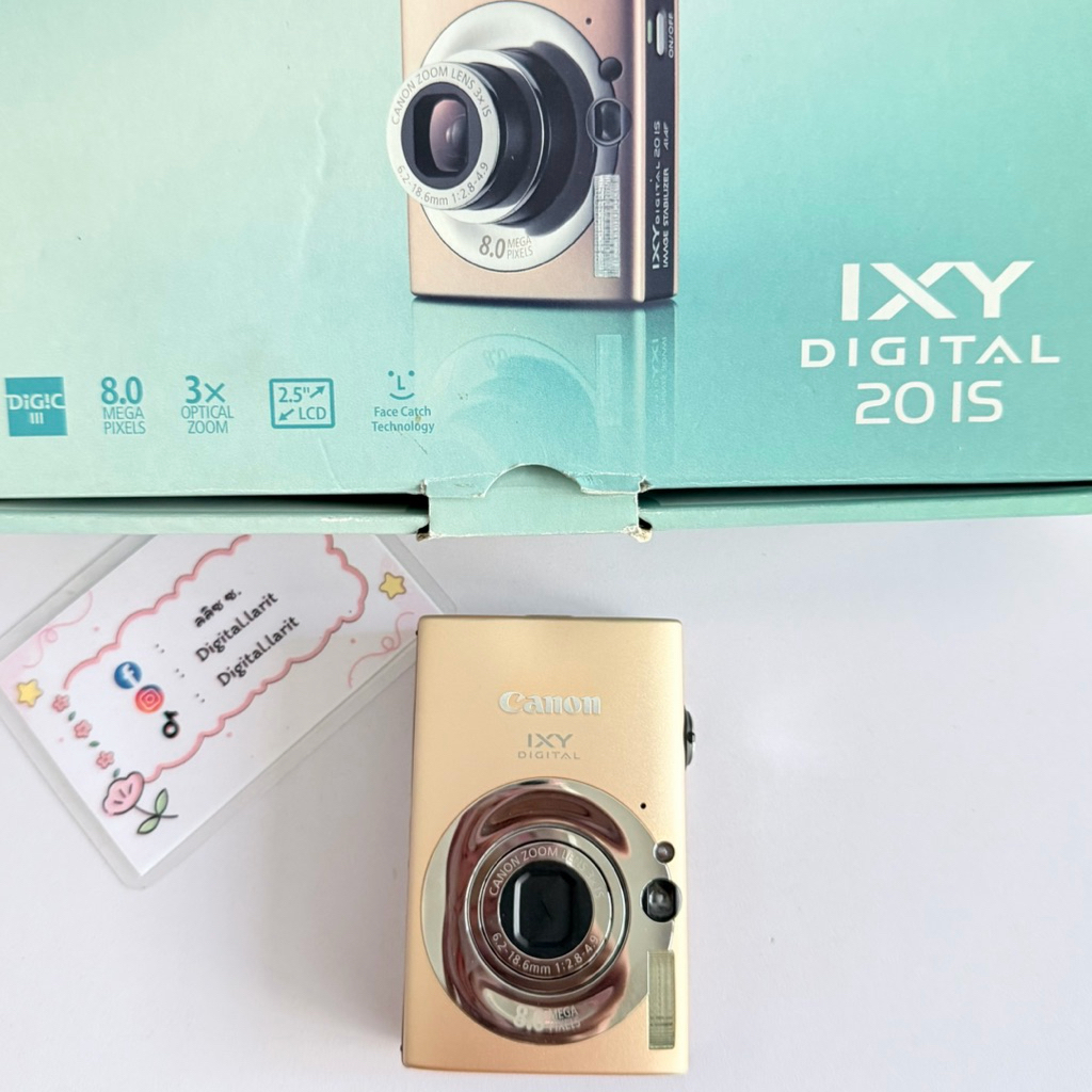 Canon ixus80is/ixy20is งานกล่อง (รุ่น K.Lisa) สภาพสวย