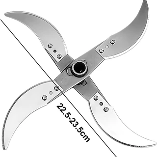ชุดเครืองสับผัก สับอาหารสัตว์ ใบมีด พร้อมแกน Vegetable and animal feed chopper set, including blades and shaft.