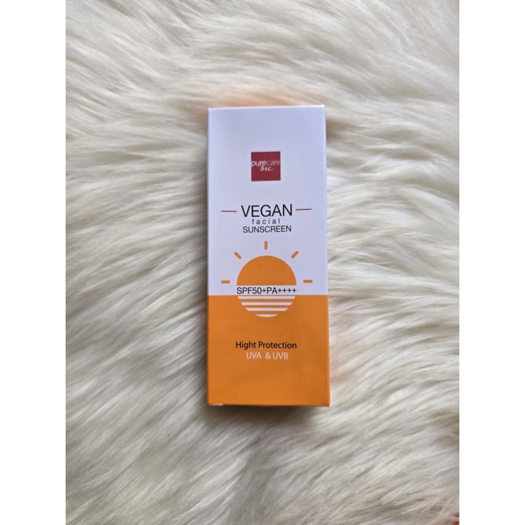 PURECARE BSC - Vegan Sunscreen SPF50PA++++