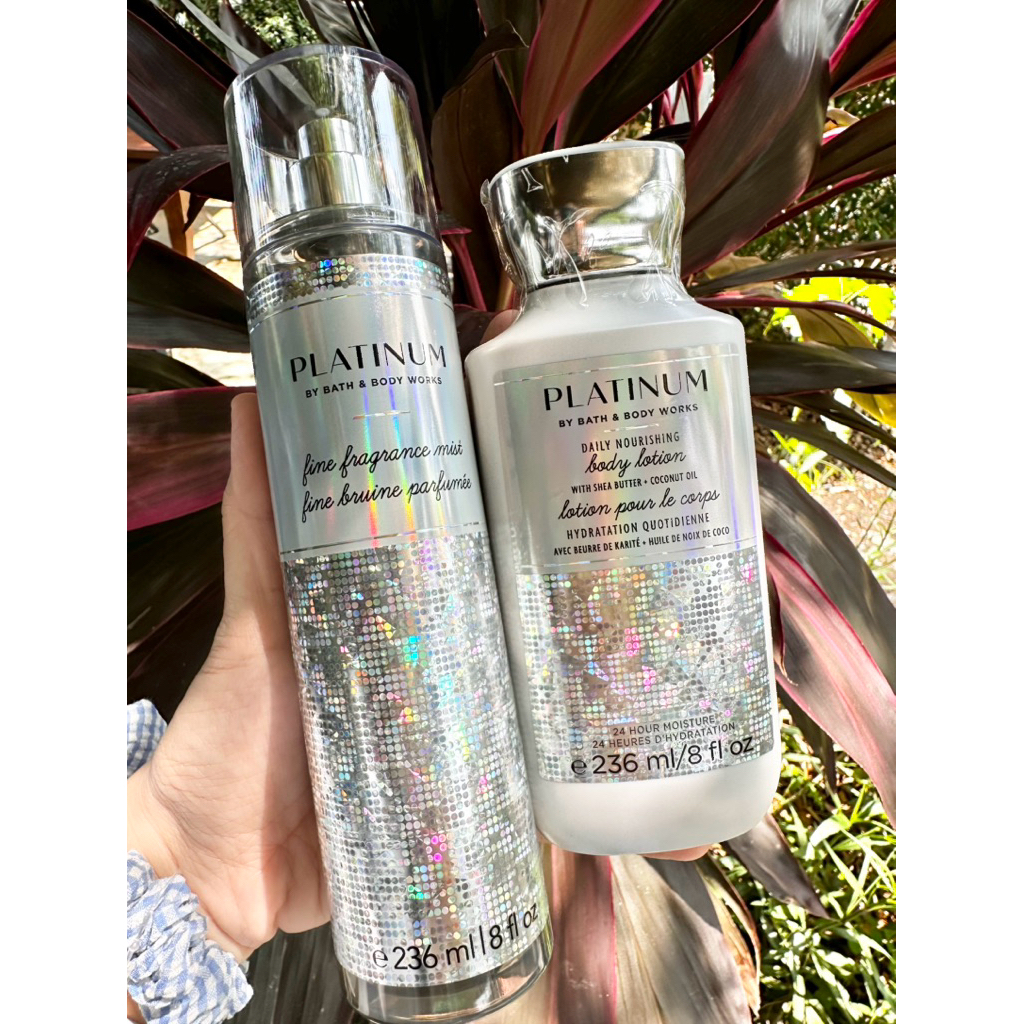 มีส่งด่วน แท้ Bath and Body Works กลิ่น Platinum