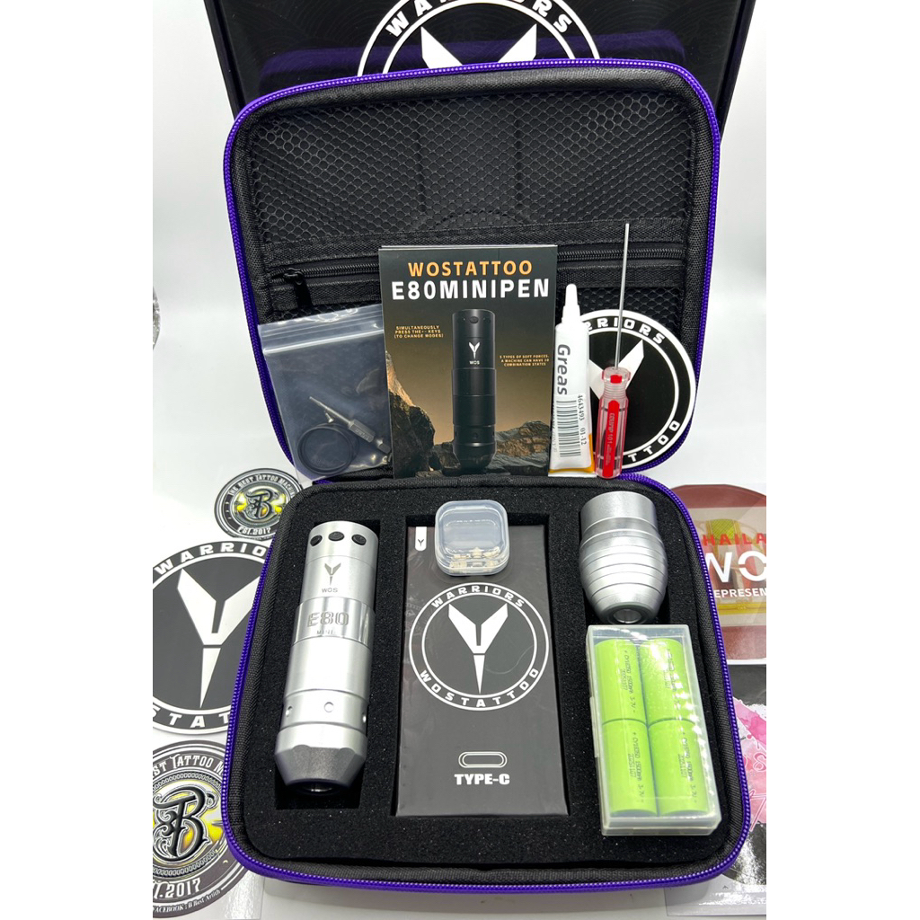 WOS-E80mini รุ่น Plus สโตรคได้3.0-3.5-4.0-4.5-5.0อัพเกรดใหม่สั้นลงเบาลงจะง่ายขึ้นพร้อมกระบอกจับ2ขนาด