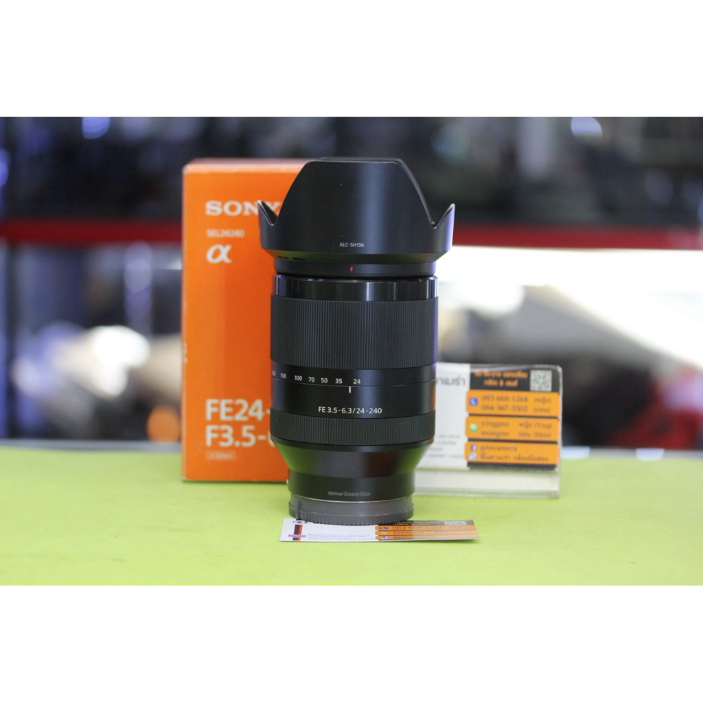 Lens sony fe 24-240oss.