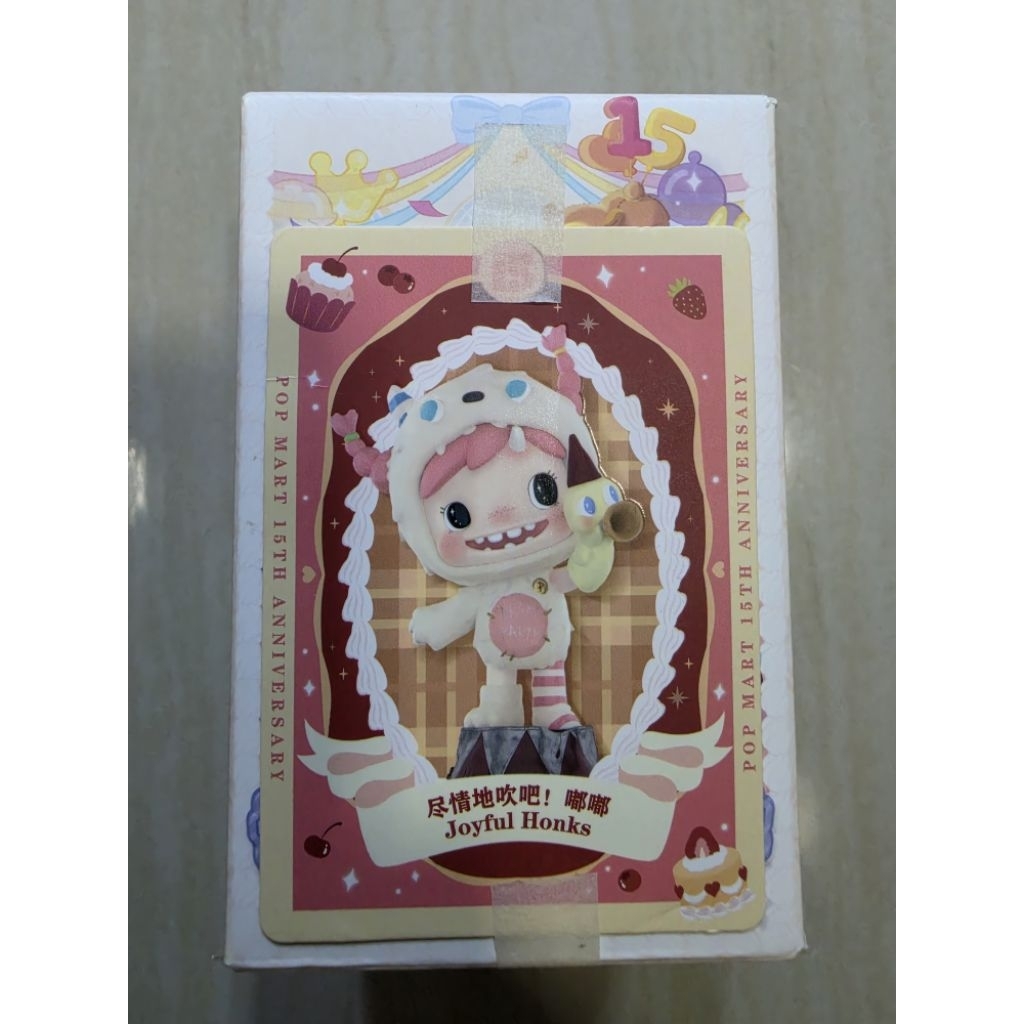 (Popmart ของแท้ เช็คการ์ด) Joyful Honks (Polar celebrating the moment popmart 15th anniversary)