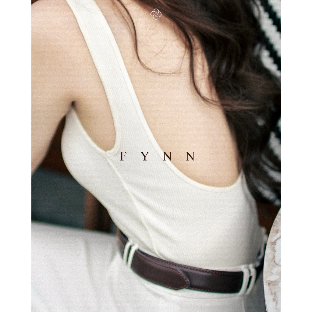 Apisara : FYNN TANK TOP. ( พร้อมส่งสีขาว ) อก 30-38
