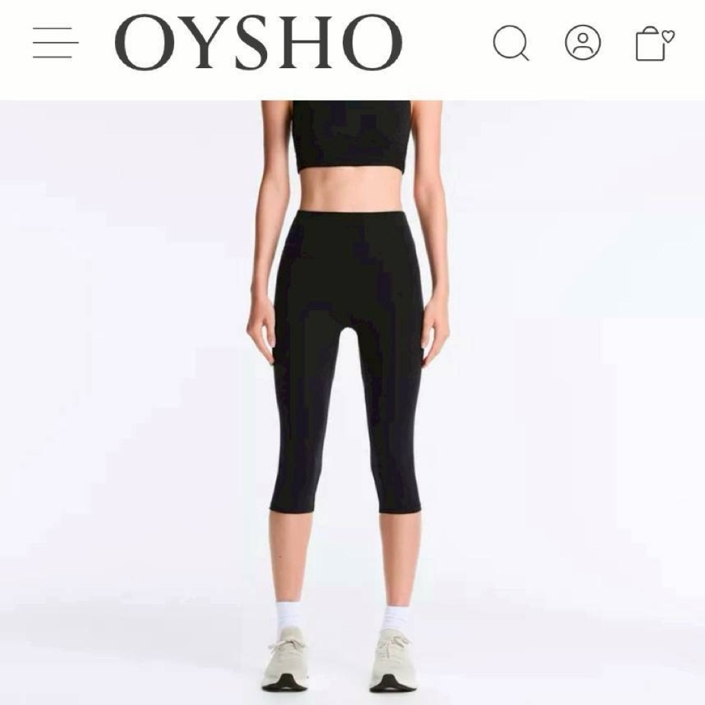 Oysho แบรนด์เสปน ขึ้นห้าง ชุดออกกำลังกายแฟชั่น กางเกงเลกกิ้ง กางเกงโยคะ