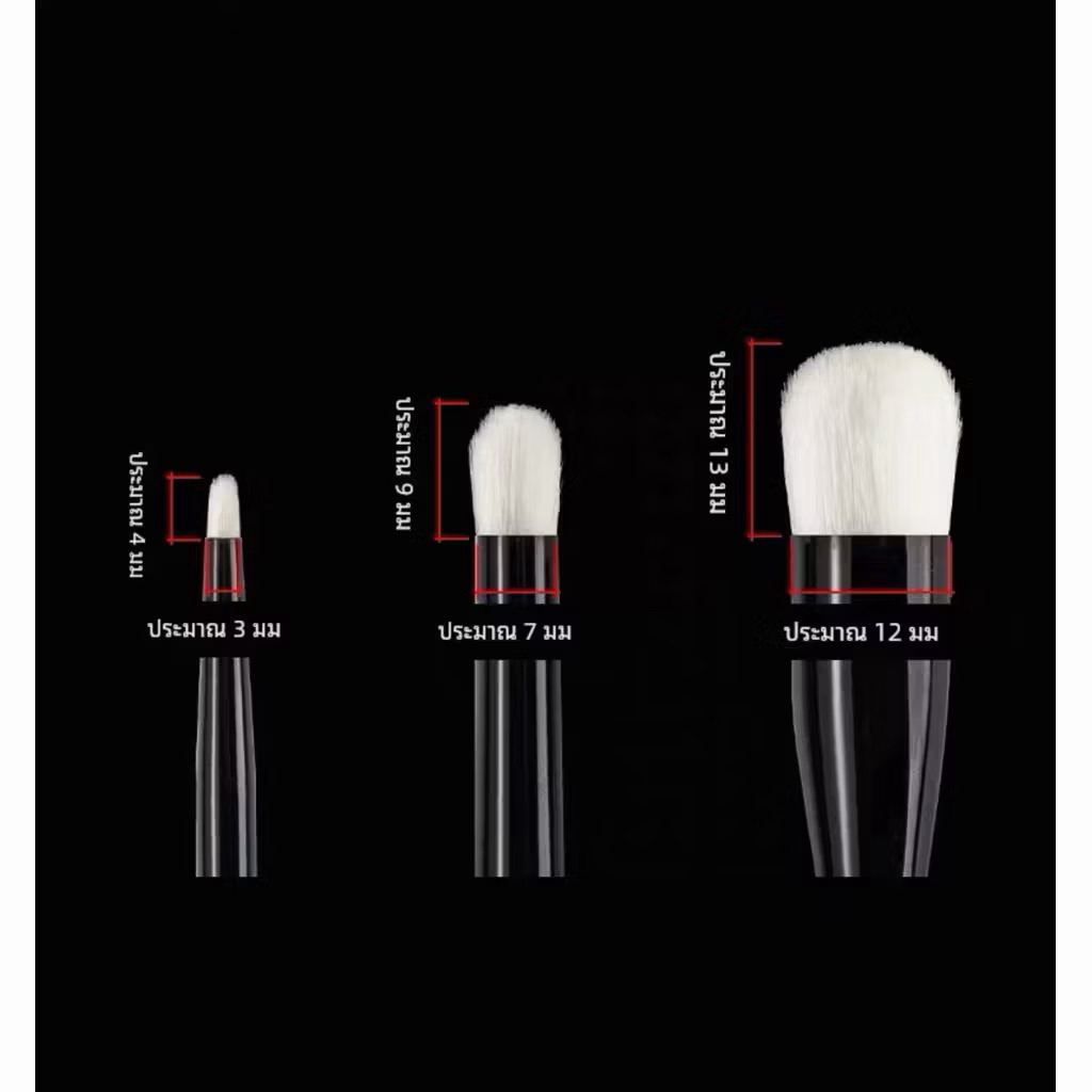 [RAY Studio] พู่กัน DRY BRUSH ทำสีโมเดล กันดั้ม ฟิกเกอร์ 1#/2#/3#