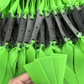 (ยางสีเขียว) ยางแบนหน้ากว้าง 40 มม.​ ความยาว 240 มม. ความหนา 1.0, 1.2, 1.5, 2.0 มม. รหัส HT-581 *ราคา 1 เส้น