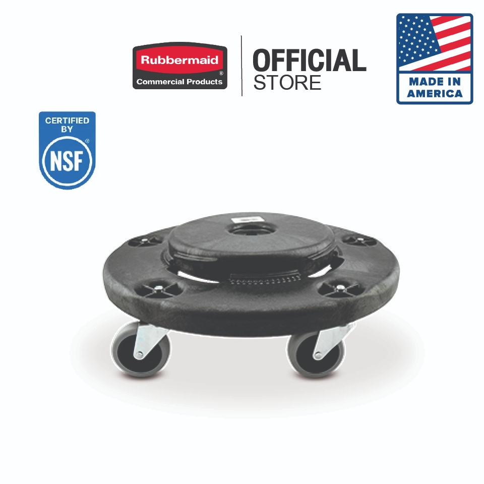 Rubbermaid ดอลลี่สำหรับถังทรงกลม BRUTE® Dolly ช่วยในการเคลื่อนย้ายให้สะดวกยิ่งขึ้น