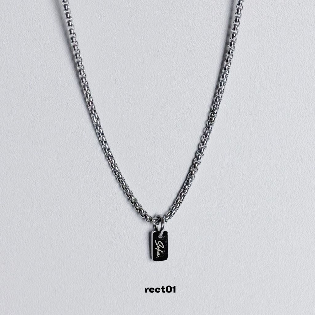”สร้อยคอจี้เลเซอร์ mini collection” แจ้งค.ยาว,คำและฟอนต์ในหมายเหตุ⚠️ สร้อยจี้สแตนเลส สร้อยคอสลักชื่อ สร้อยสั่งทำ ราคา ถูกที่สุด ดีลบีเคเค แกลเลอรีภาพที่ 4