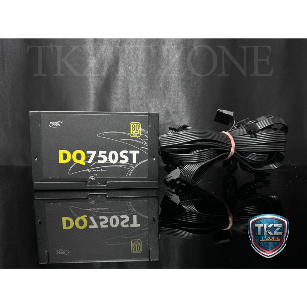 เพาเวอร์ซัพพลาย(power supply) Deepcool dq750st 750w 80+ gold
