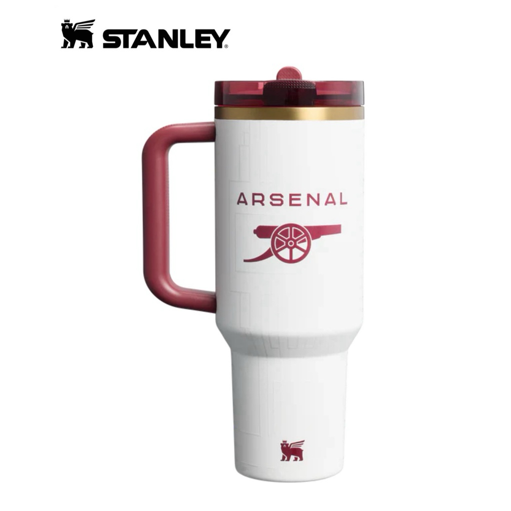 พร้อมส่งวันนี้ กทม.มีส่งด่วน‼️แก้ว Stanley 1913 x Arsenal Quencher® ProTour Flip Straw Tumbler ขนาด 