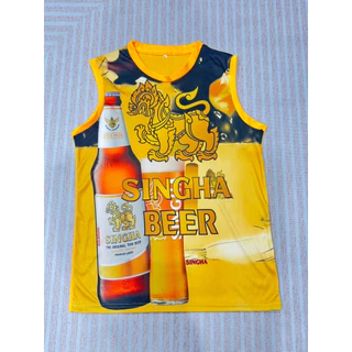 JQ263-Bเสื้อกีฬาแขนกุดลายสิงห์ เสื้อกล้ามคอกลม มี5สี 5ไซส์ ผ้าไมโคร ทรงสปอร์ตกีฬา ใส่ได้ทั้งชายหญิง(สินค้าพร้อมส่งในไทย)