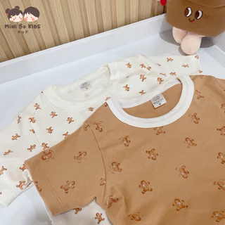 เสื้อยืดเด็ก ลายขวาง Basic look👦🏻👧🏻
