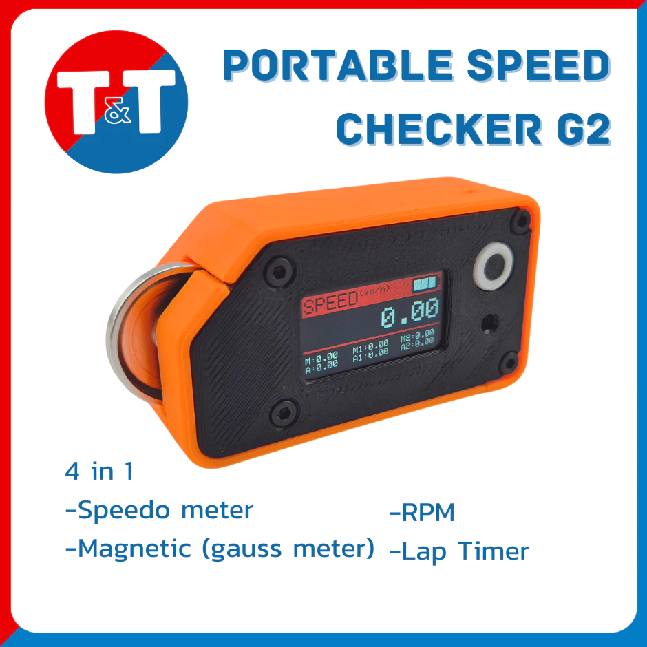MINI4WD Portable speed checker G2 (4in1)
