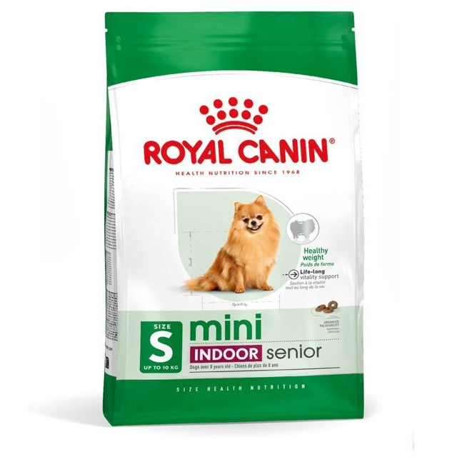 [EXP07/2027] ROYAL CANIN MINI INDOOR SENIOR 3KG สุนัขโตพันธุ์เล็กเลี้ยงในบ้านอายุ 8 ปีขึ้นไป