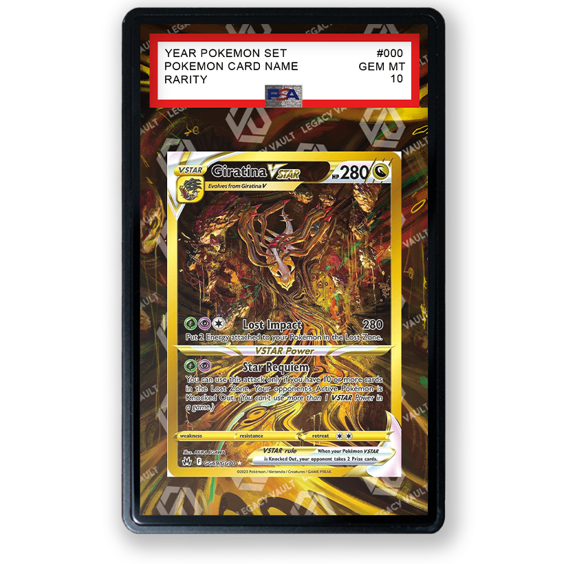 PSA Extended Art Giratina VSTAR #GG69 Pokemon Crown Zenith / #261 Pokemon Ja
