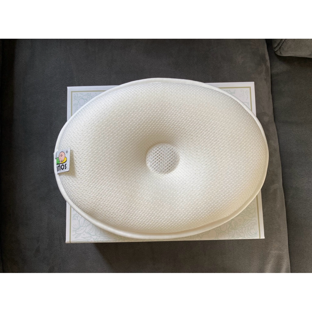 (มือสอง) MIMOS หมอนเด็ก 3D Air Spacer ไซส์ M ของแท้ กันหัวแบน ระบายอากาศดี สภาพดี