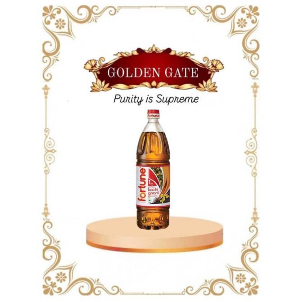 Fortune Mustard Oil น้ำมันมัสตาร์ด ขนาด 500ml./ 1Ltr.