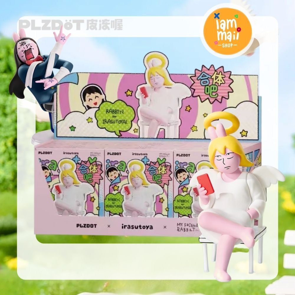 [ยกกล่อง] Irasutoya x My Friend Rabbit Merge Up! กล่องสุ่ม Arttoy พร้อมส่ง
