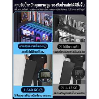 Bmzarชั้ นวางเหล็ก Pegboard แผ่นเจาะรู กันน้ำและกันสนิม ชั้นวางแบบปรับได้ แข็งแรงทนทาน รับน้ำหนักได้มากเป็นพิเศษ